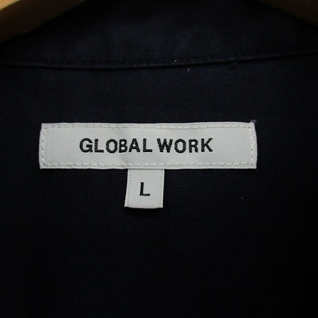 GLOBAL WORK(グローバルワーク)のグローバルワーク GLOBAL WORK ボタンダウン シャツ 半袖 胸ポケット メンズのトップス(シャツ)の商品写真