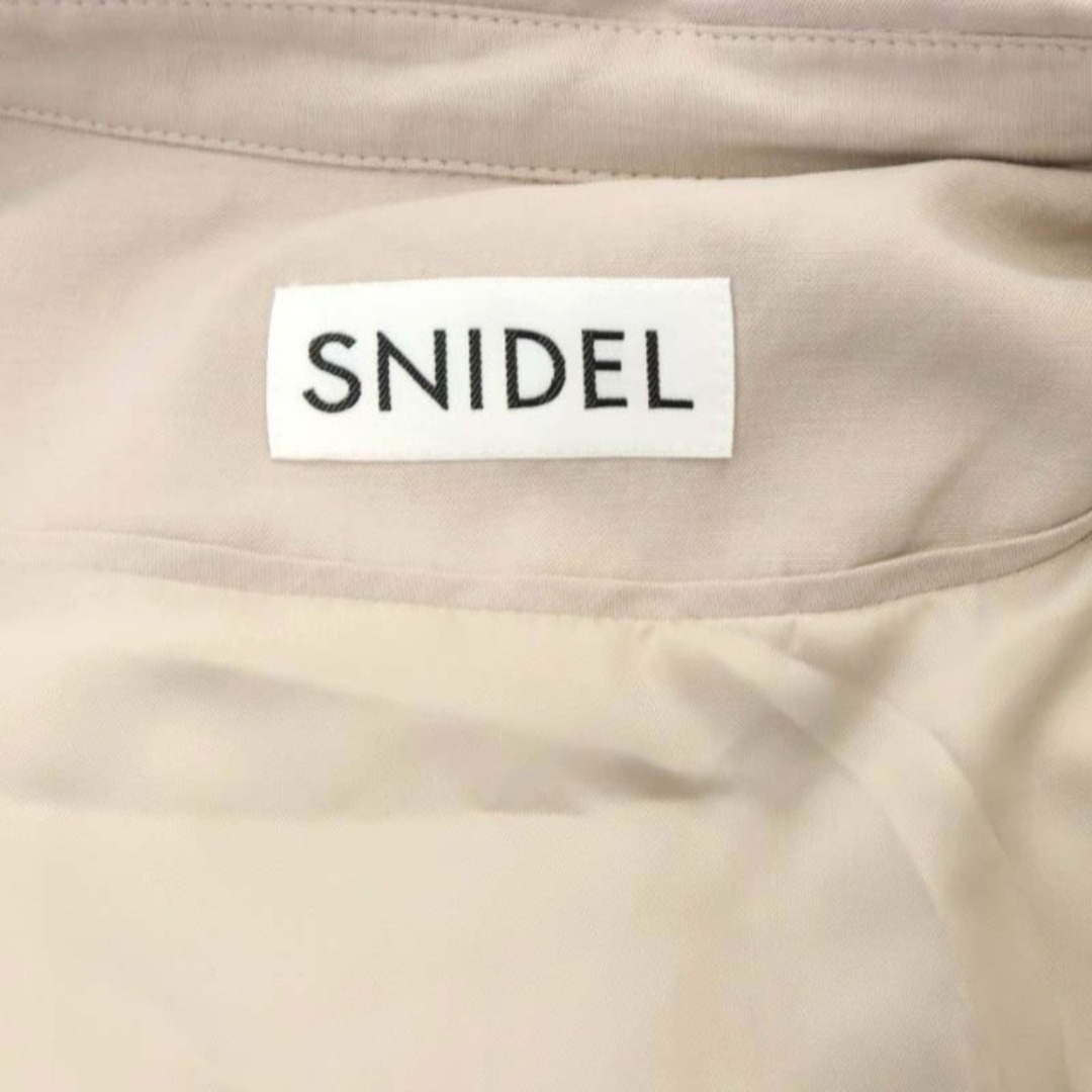 SNIDEL(スナイデル)のスナイデル デザイントレンチコート スプリングコート アウター 薄手 ロング F レディースのジャケット/アウター(トレンチコート)の商品写真