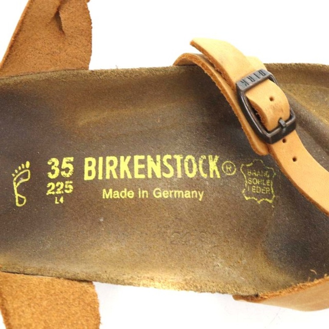 BIRKENSTOCK(ビルケンシュトック)のビルケンシュトック ヤラ サンダル フラット ストラップ レザー 35 茶色 レディースの靴/シューズ(サンダル)の商品写真