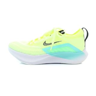 ナイキ(NIKE)のナイキ ZOOM FLY 4ズーム フライ 4スニーカー 24.5cm 黄(スニーカー)