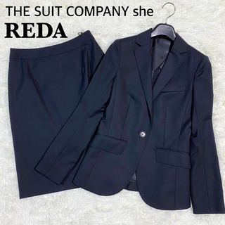 スーツカンパニー(THE SUIT COMPANY)のスーツカンパニーシー　スーツ　セットアップ　REDA ネイビー　36/38(スーツ)