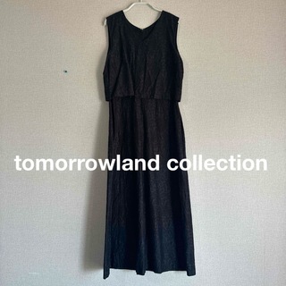 TOMORROWLAND - tomorrowland collection ブラックワンピース　34