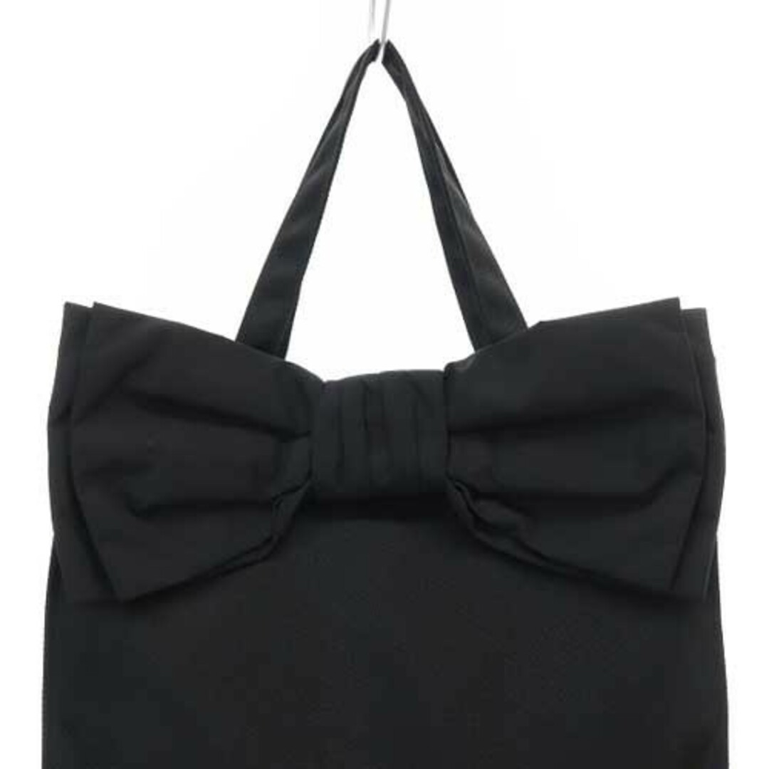M'S GRACY(エムズグレイシー)のエムズグレイシー トートバッグ ハンドバッグ 黒 レディースのバッグ(トートバッグ)の商品写真