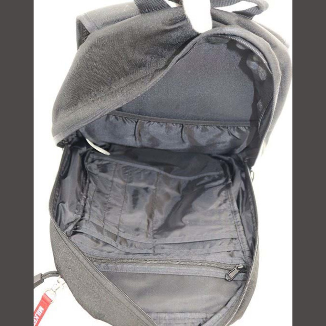 MILKFED.(ミルクフェド)のミルクフェド EMBROIDERY BACK PACK 黒 03192051 レディースのバッグ(リュック/バックパック)の商品写真