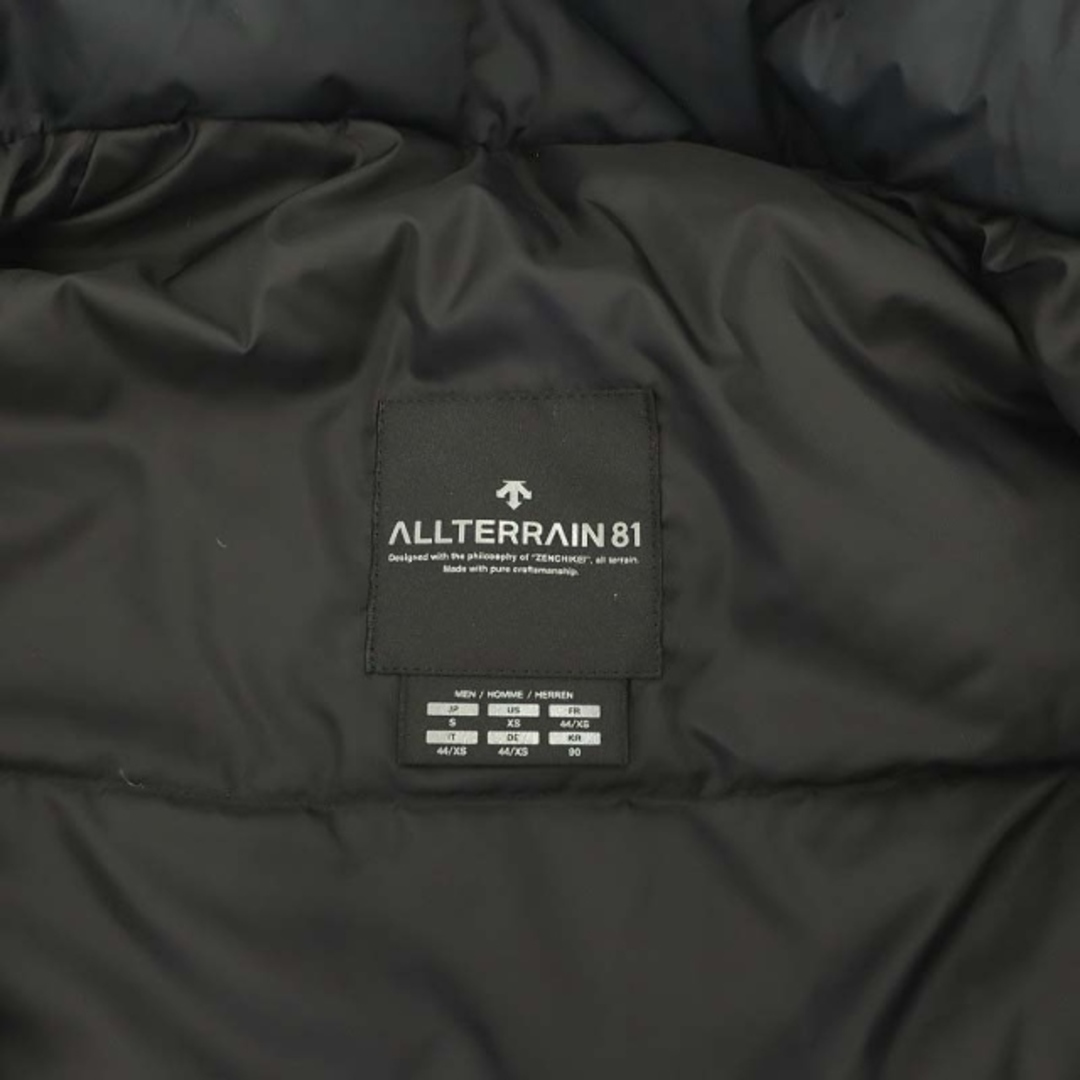 DESCENTE(デサント)のデサント ALLTERRAIN 81 WARM COAT ダウンコート S 黒 レディースのジャケット/アウター(ダウンコート)の商品写真