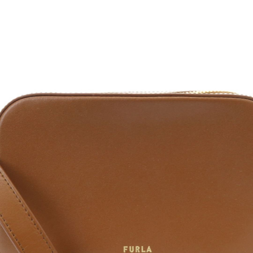 Furla(フルラ)のフルラ FURLA BLOCK MINI ショルダーバッグ ロゴ 茶色 レディースのバッグ(ショルダーバッグ)の商品写真