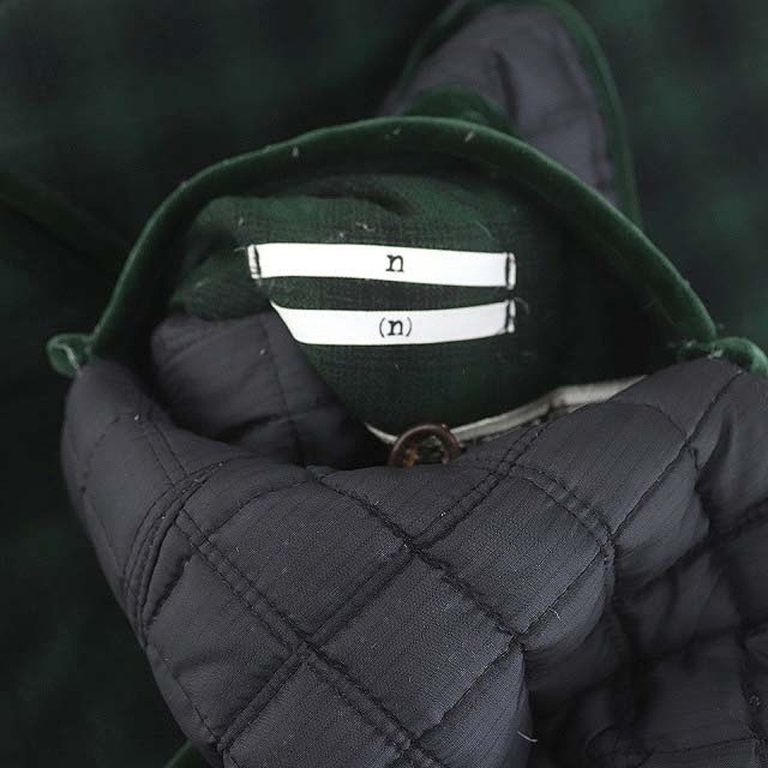 NUMBER (N)INE(ナンバーナイン)のナンバーナイン チェック柄キルティングリーバーシブルコート アウター レディースのジャケット/アウター(その他)の商品写真