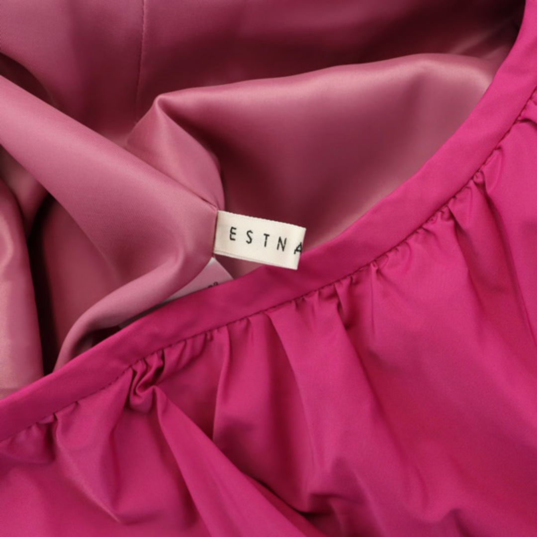 ESTNATION(エストネーション)のエストネーション バルーンスカート ロング フレア ギャザー 38 ピンク レディースのスカート(ロングスカート)の商品写真