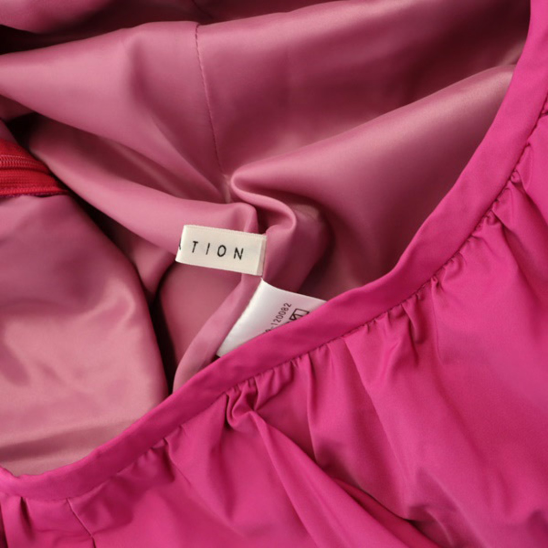 ESTNATION(エストネーション)のエストネーション バルーンスカート ロング フレア ギャザー 38 ピンク レディースのスカート(ロングスカート)の商品写真