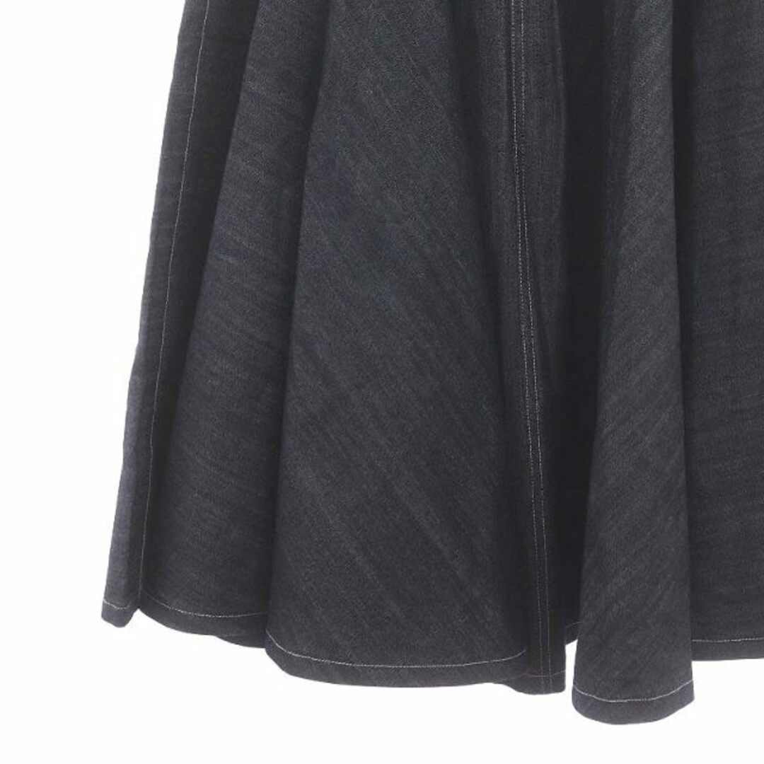 other(アザー)のフーフー super flare denim skirt  デニムスカート 紺 レディースのスカート(ロングスカート)の商品写真