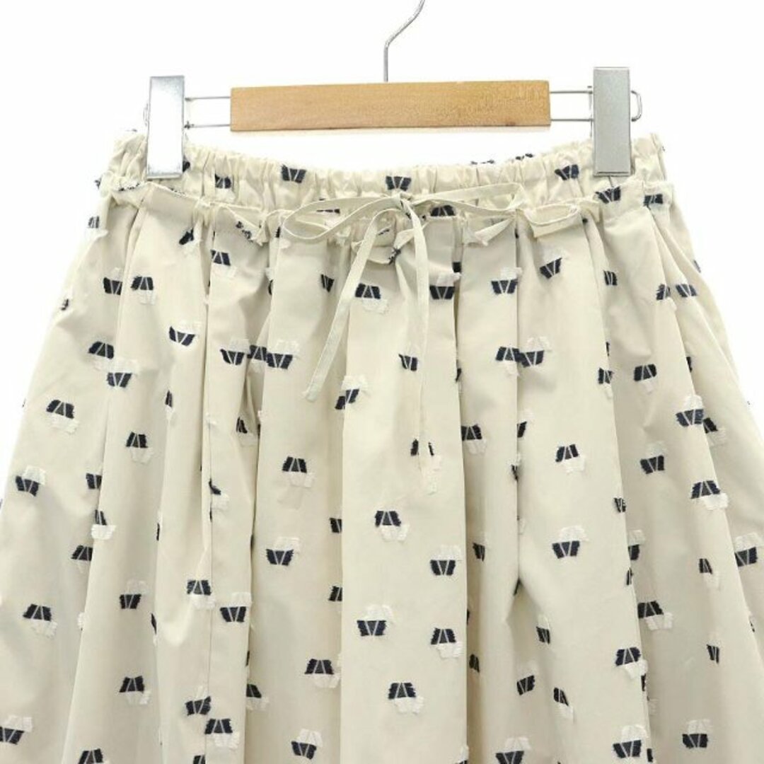 Drawer - ドゥロワー 24 RESORT2 カットジャカードギャザー Drawer - ドゥロワー 24 RESORT2 カットジャカードギャザー