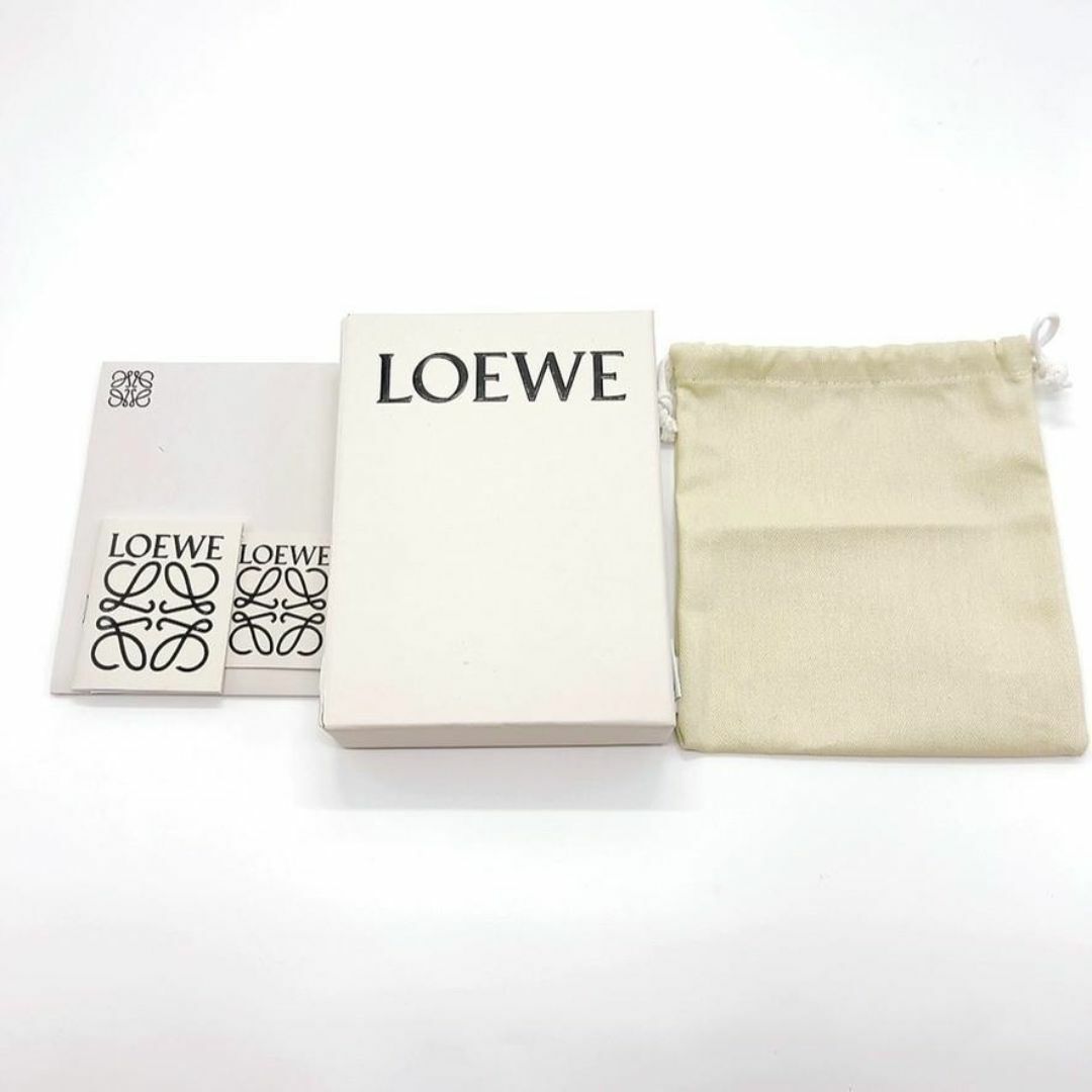 LOEWE(ロエベ)の◇ロエベ◇レザー/リピートアナグラム/三つ折り財布/ウォレット/ブランド レディースのファッション小物(財布)の商品写真