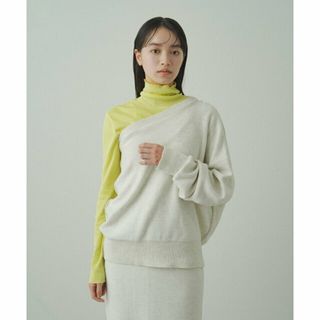 パルグループアウトレット(PAL GROUP OUTLET)の【オフホワイト】【earthy_】ワンショルニット(ニット/セーター)