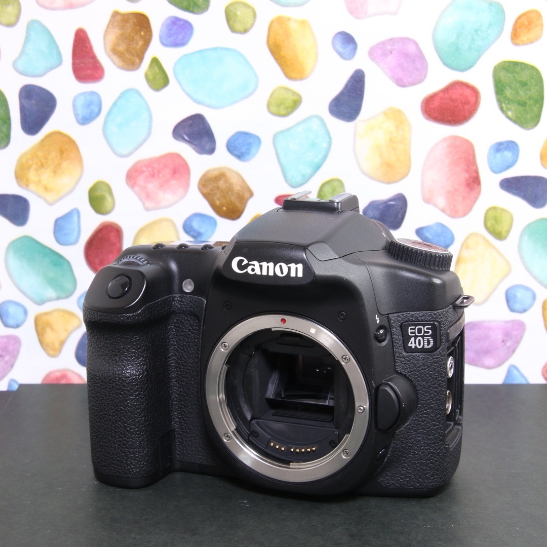 Canon(キヤノン)の♥︎◇Canon EOS 40D ◇おすすめ一眼レフ♪ ◇本格入門機♪ スマホ/家電/カメラのカメラ(デジタル一眼)の商品写真