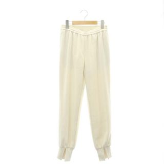 コルピエロ 23AW スソリブ パンツ(WHITE) 36 オフホワイト