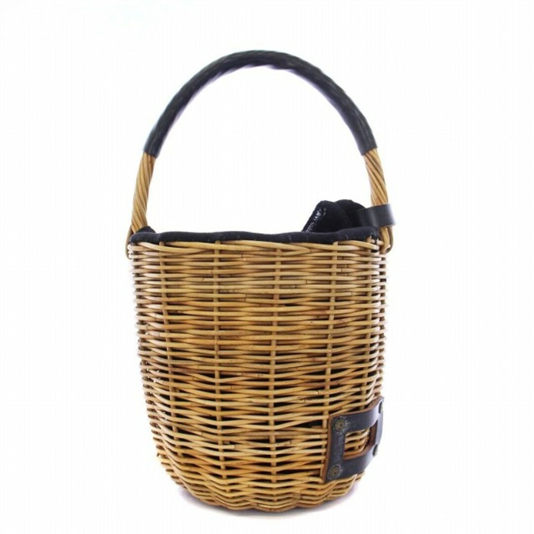 エバゴス ブライドル バケツM バスケット かごバッグ ハンドバッグ レディースのバッグ(かごバッグ/ストローバッグ)の商品写真