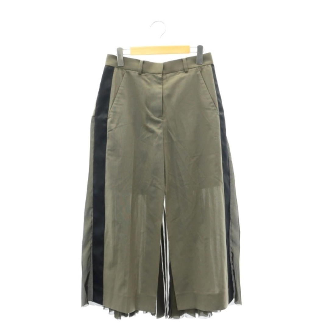 sacai(サカイ)のサカイ Suiting Mix Skirt スカート ロング 21-05653 レディースのスカート(ロングスカート)の商品写真