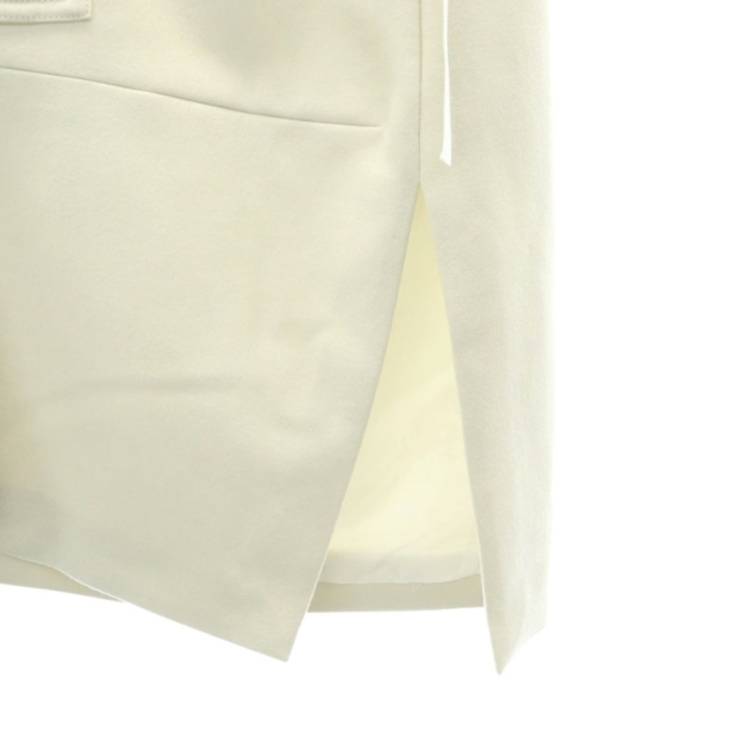 sacai(サカイ)のサカイ メルトン アシンメトリー ベルテッド スカート ロング ミモレ丈 レディースのスカート(ロングスカート)の商品写真