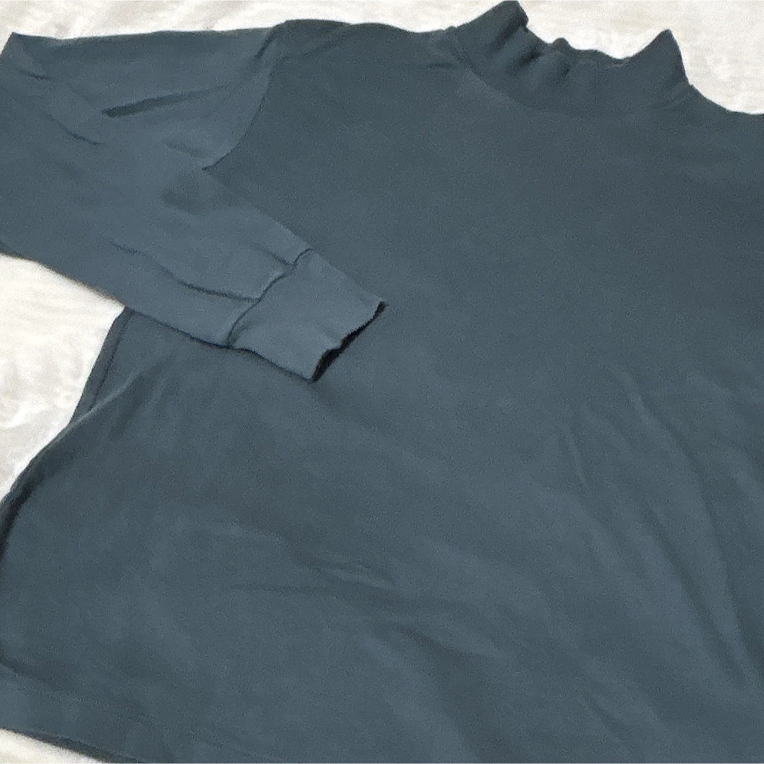 UNIQLO(ユニクロ)のユニクロ ソフトタッチハイネックT メンズのトップス(Tシャツ/カットソー(七分/長袖))の商品写真