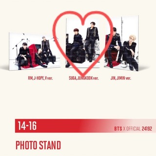 ボウダンショウネンダン(防弾少年団(BTS))のBTS SYS Photo stand【SUGA/JUNGKOOK】(アイドルグッズ)