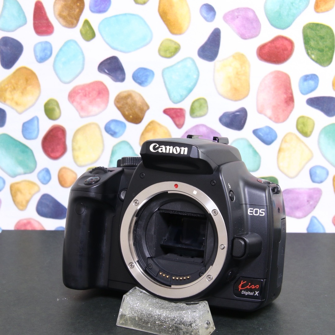 Canon(キヤノン)の♥︎◇Canon KISS X ◇大人気一眼レフ♪ ◇迷ったらこのカメラ♪ スマホ/家電/カメラのカメラ(デジタル一眼)の商品写真