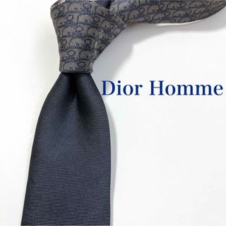 DIOR HOMME - 美品 現行 ディオールオム ネクタイ ハイブランド トロッター柄 ソリッドタイ