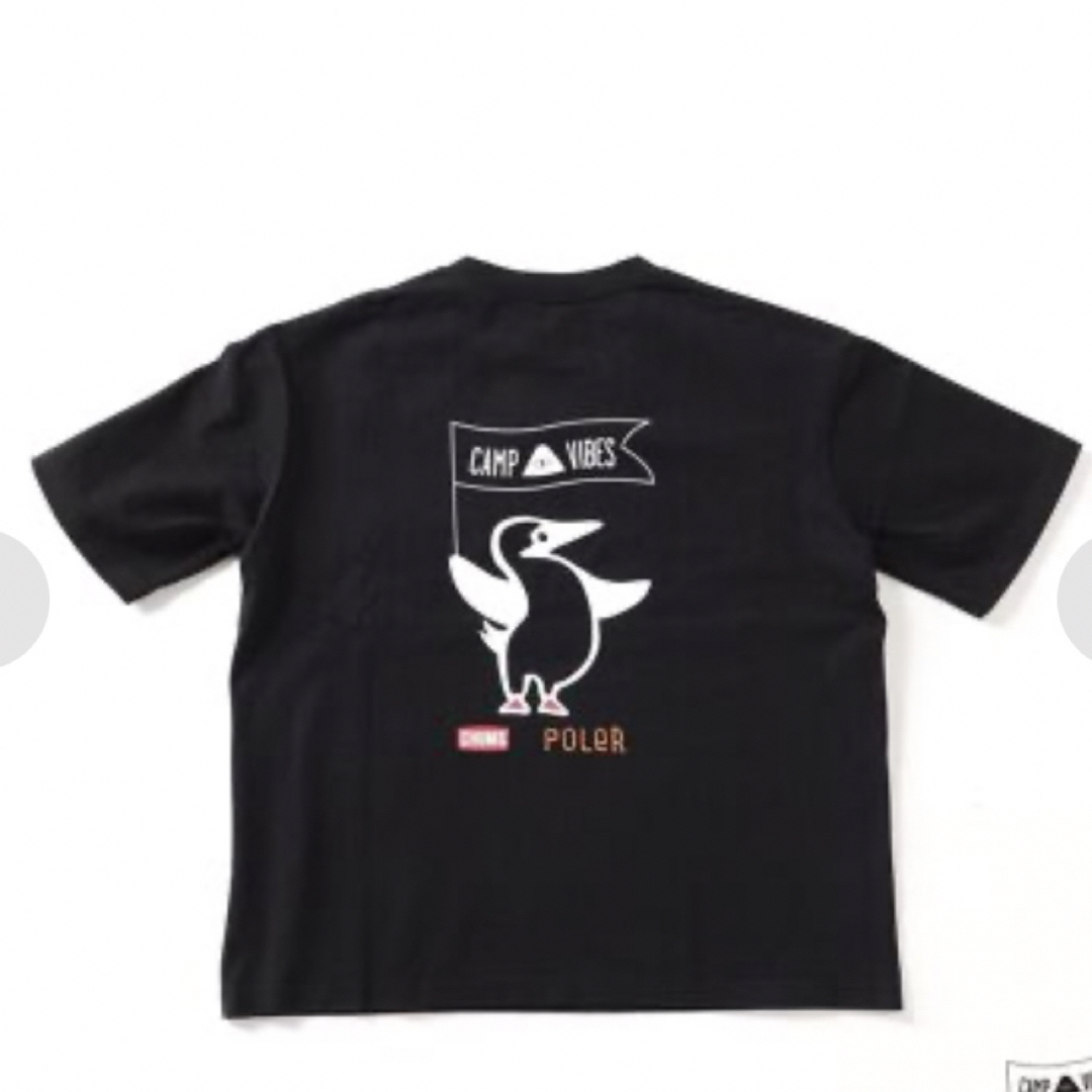 CHUMS(チャムス)のPOLER×CHUMS×JS 別注 BOOBY LOGO PRINT T L メンズのトップス(Tシャツ/カットソー(半袖/袖なし))の商品写真