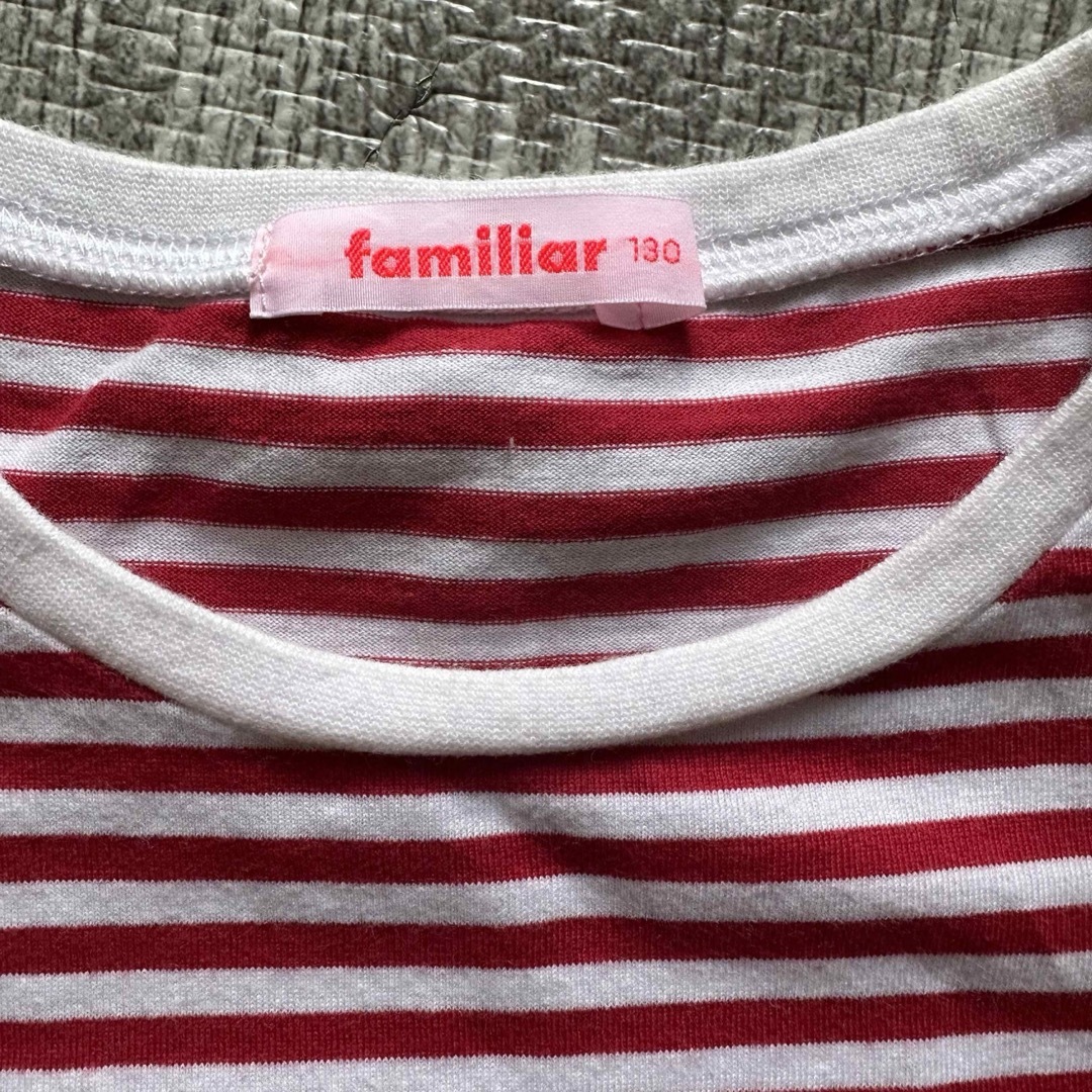 familiar(ファミリア)のfamiliar Tシャツ　130 キッズ/ベビー/マタニティのキッズ服女の子用(90cm~)(Tシャツ/カットソー)の商品写真