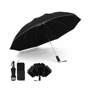 折り畳み傘 大きいサイズ 逆折り メンズ ワンタッチ 自動開閉 晴雨兼用 軽量(傘)
