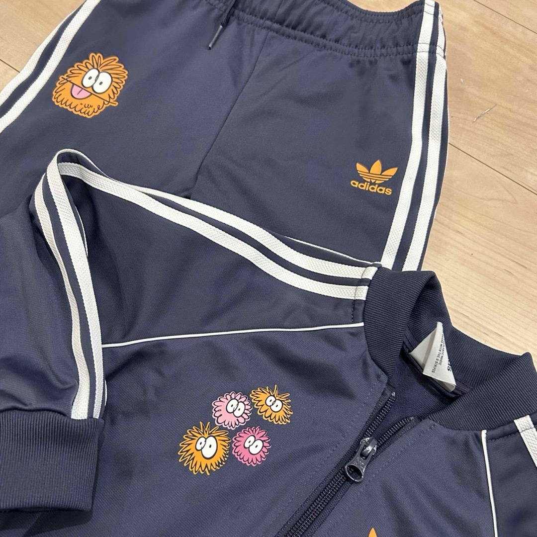 adidas(アディダス)の kids ジャージ　セットアップ キッズ/ベビー/マタニティのキッズ服男の子用(90cm~)(その他)の商品写真