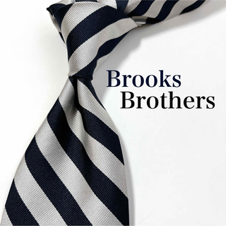 Brooks Brothers - 美品 ブルックスブラザーズ ネクタイ ハイブランド レジメンタル ストライプ柄