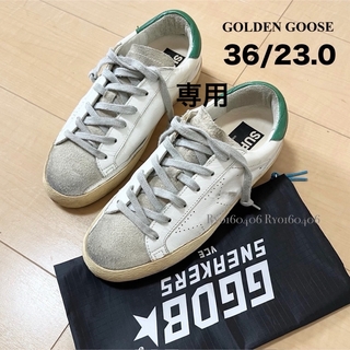 ゴールデングース(GOLDEN GOOSE)の美品⭐️57000円／ゴールデングース／ローカットスニーカー／36／23.0(スニーカー)