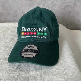 【ニューヨーク、ブロンクス区】New Era アメリカキャップ古着刺繍デザイン(その他)