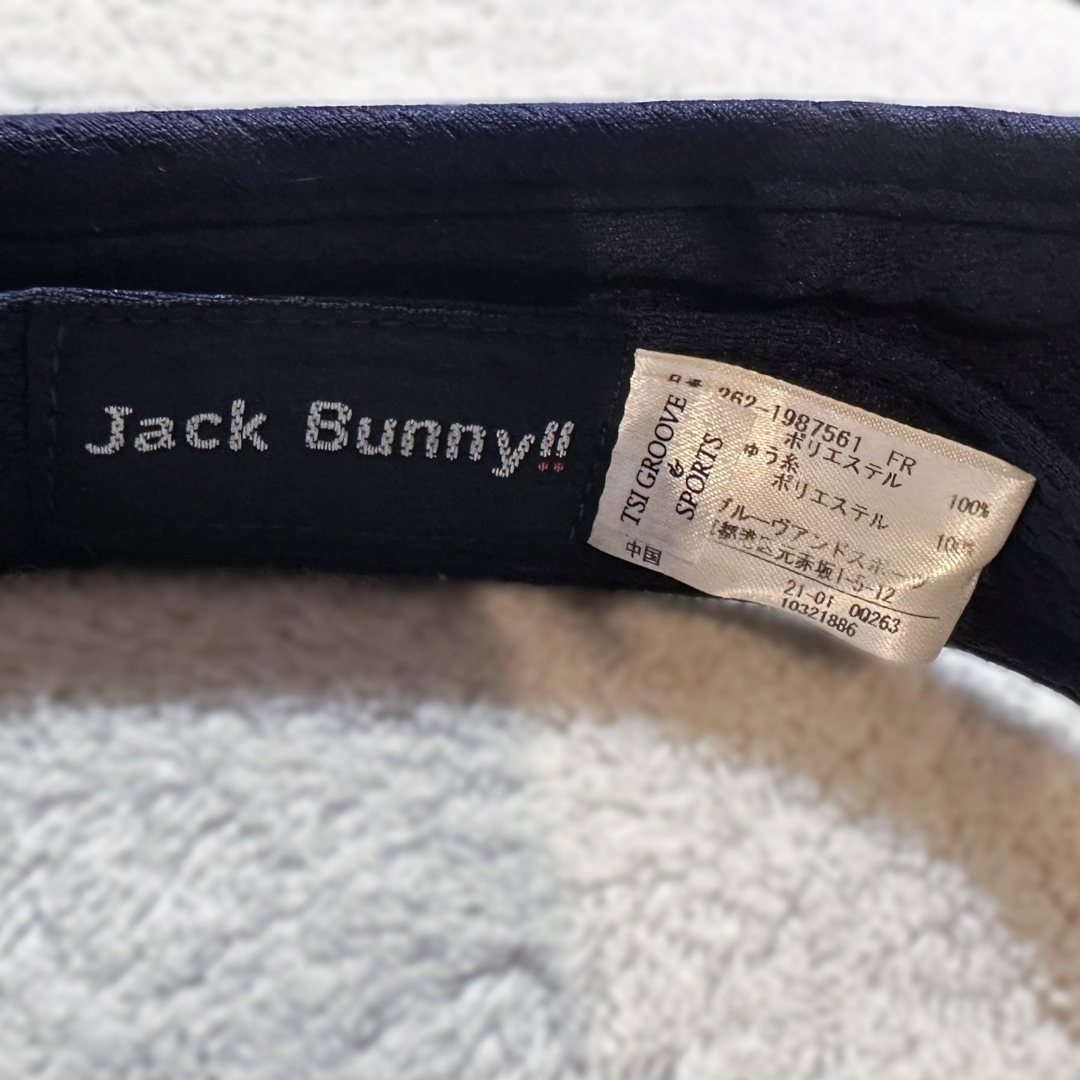 JACK BUNNY!!(ジャックバニー)のJACK BUNNY!! _サンバイザー スポーツ/アウトドアのゴルフ(ウエア)の商品写真