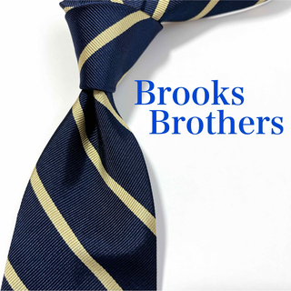 Brooks Brothers - 美品 ブルックスブラザーズ ネクタイ ハイブランド レジメンタル ストライプ柄