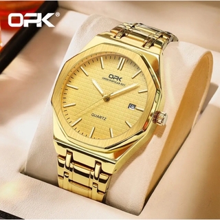 新品 OPK オクタゴン オマージュウォッチ メンズ腕時計 フルゴールド(腕時計(アナログ))