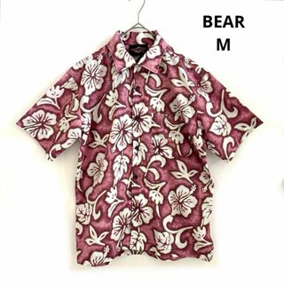 BEAR ベアー アロハシャツ 半袖 初期 vintage  M(シャツ)