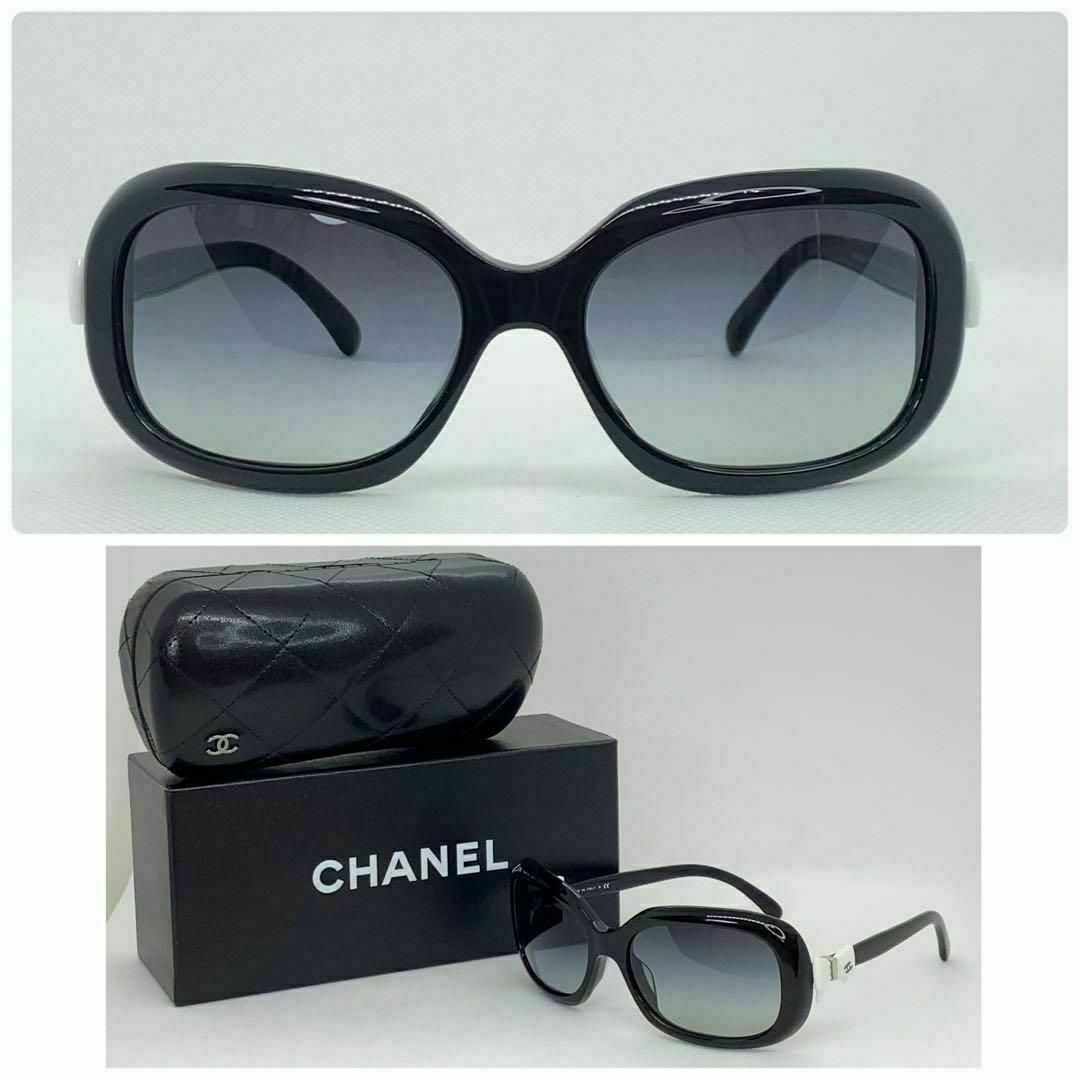 CHANEL(シャネル)のCHANEL サングラス　5170A ココリボン　極美品　② レディースのファッション小物(サングラス/メガネ)の商品写真