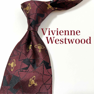 Vivienne Westwood - 美品 ヴィヴィアンウエストウッド ネクタイ ハイブランド オーブロゴ ロゴグラム