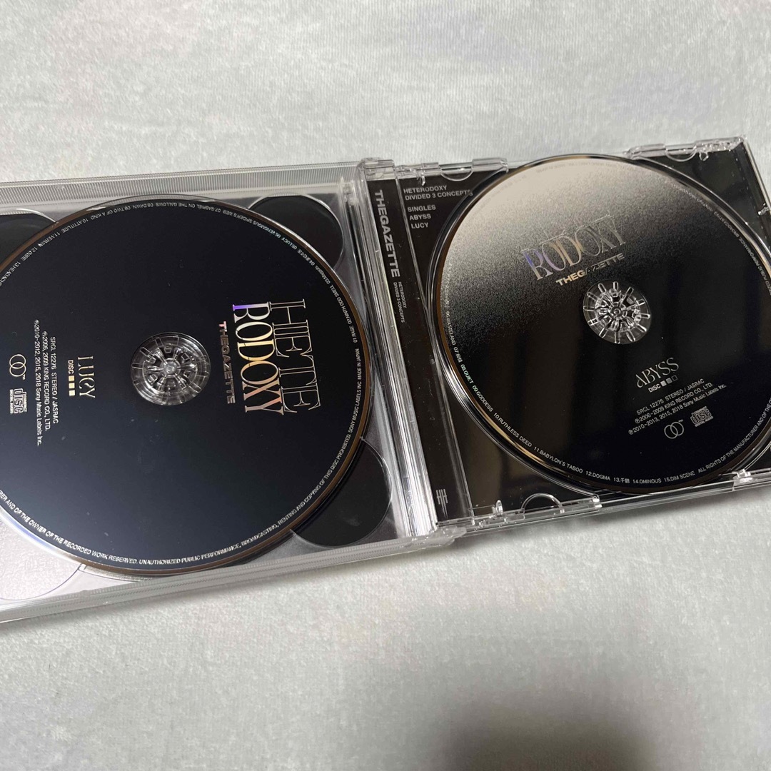 the　GazettE　20TH　ANNIVERSARY　BEST　ALBUM　 エンタメ/ホビーのCD(ポップス/ロック(邦楽))の商品写真