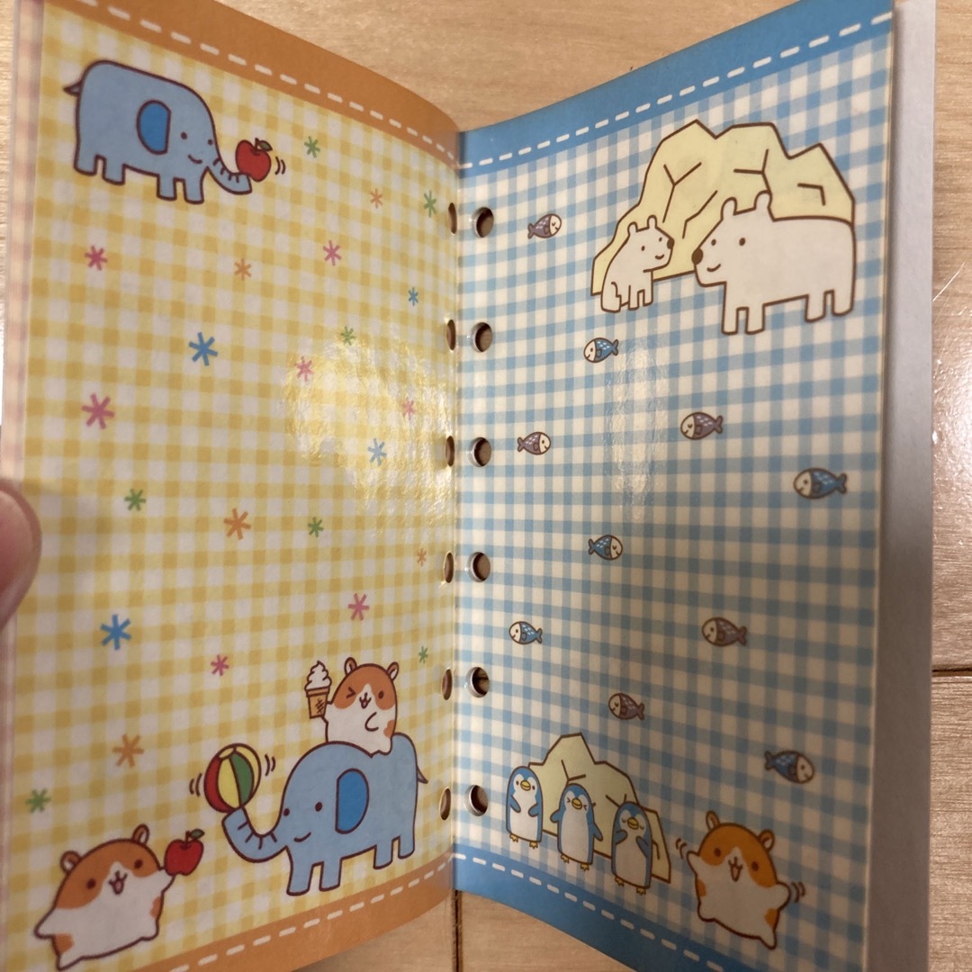 ハムスター シール帳 シールブック シール6枚分付き 平成 レトロ ハムスター シール帳 シールブック シール6枚分付き 平成 レトロ