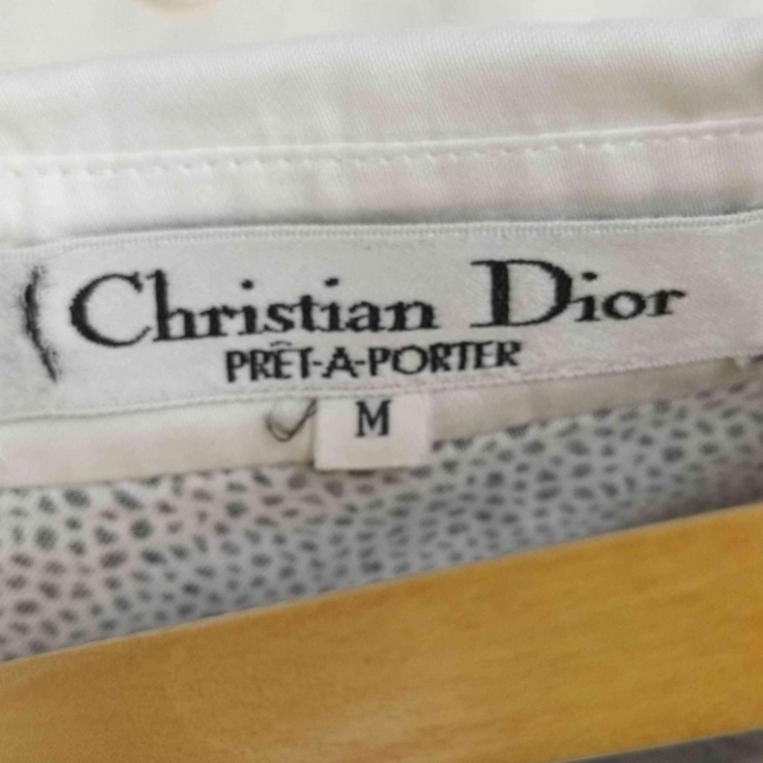 Christian Dior(クリスチャンディオール)のChristian Dior(クリスチャンディオール) ヒョウ柄比翼シャツ レディースのトップス(シャツ/ブラウス(長袖/七分))の商品写真