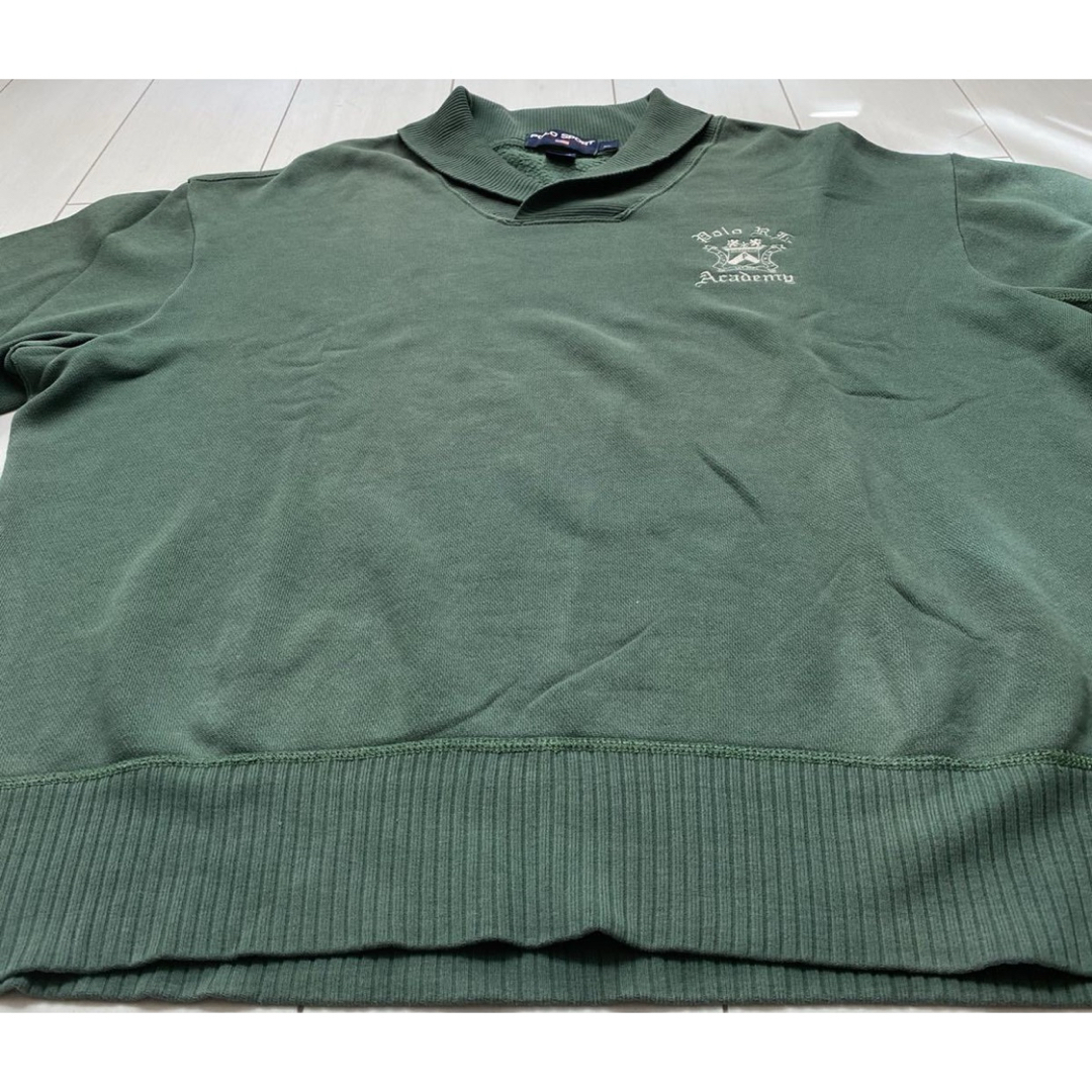 POLO RALPH LAUREN(ポロラルフローレン)の90s POLO SPORT ラルフローレン　ショールカラー スウェット XXL メンズのトップス(スウェット)の商品写真