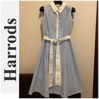 Harrods - 定価6.8万極美品ハロッズ 1☆夏用ワンピース