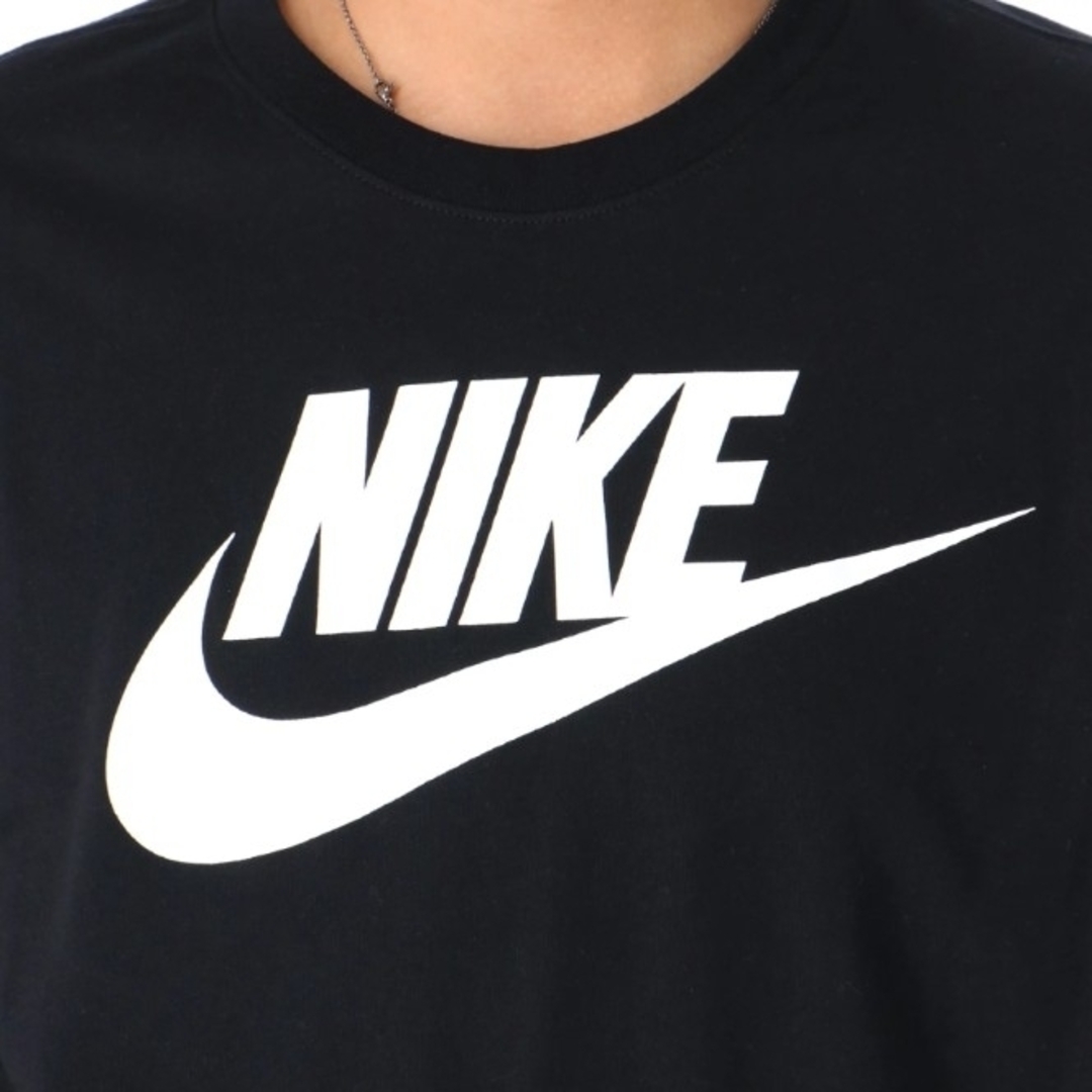 NIKE(ナイキ)の[新品] NIKE ナイキ ロンT 長袖Tシャツ NIKEロゴ 黒 XLサイズ メンズのトップス(Tシャツ/カットソー(七分/長袖))の商品写真