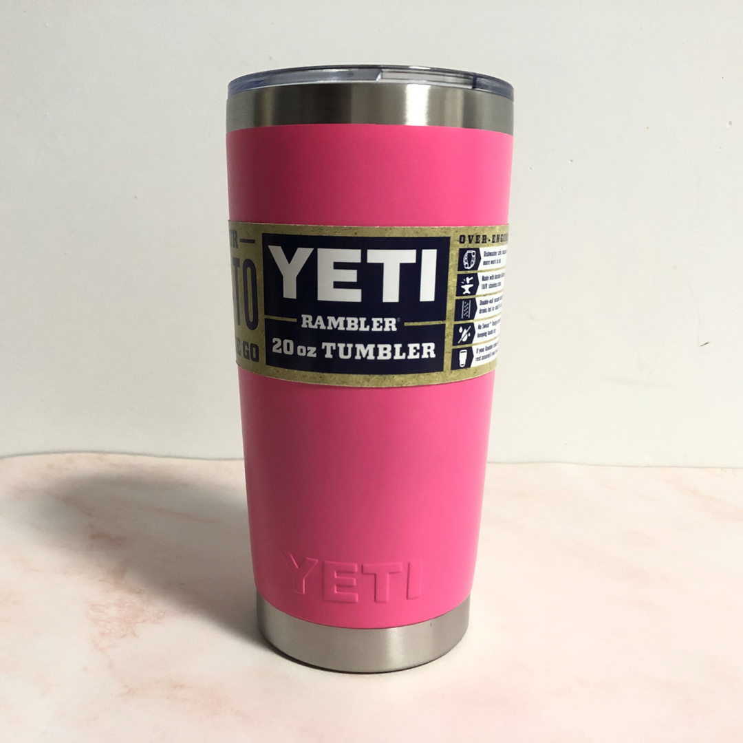 YETI(イエティ)のYETI イエティ 20オンス ランブラー タンブラー アウトドア ローズピンク スポーツ/アウトドアのアウトドア(食器)の商品写真