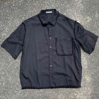 【極希少】ZARA / リネン×コットンブレンド shirt