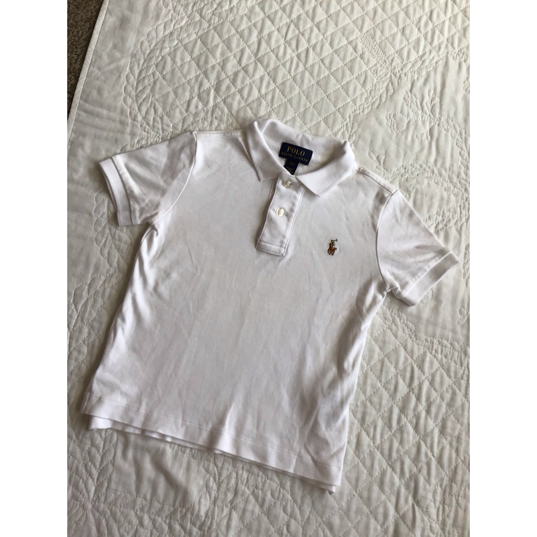 POLO RALPH LAUREN(ポロラルフローレン)の☆ POLO ralph lauren【ポロ】半袖ポロシャツ☆サイズ2T キッズ/ベビー/マタニティのキッズ服女の子用(90cm~)(ブラウス)の商品写真