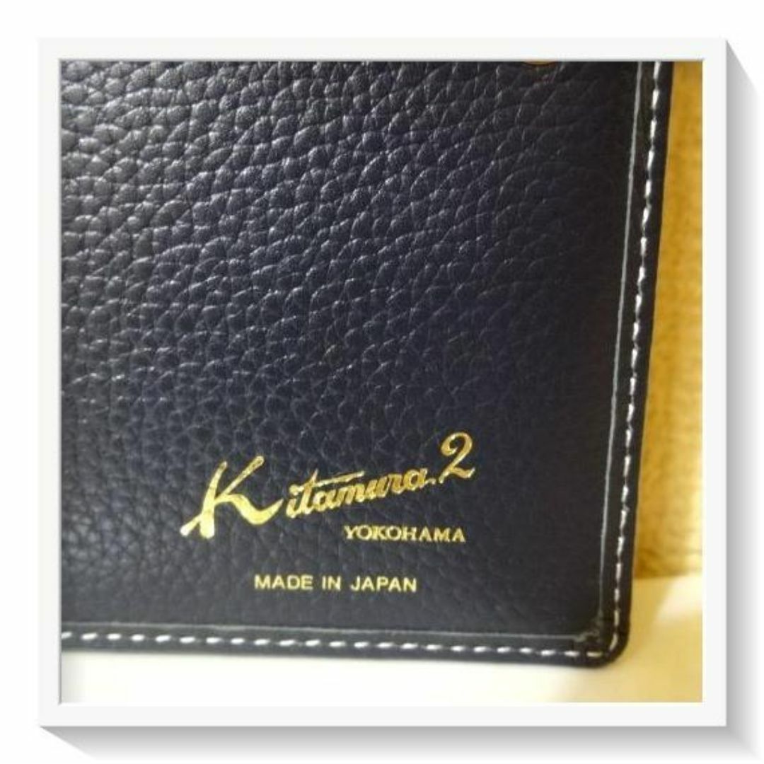 Kitamura(キタムラ)のKitamuraキタムラ♡牛革三つ折り財布 レディースのファッション小物(財布)の商品写真