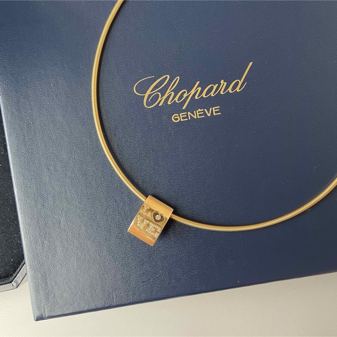 Chopard(ショパール)の美品＊ショパール＊ペンダント＊ネックレス＊ダイヤモンド＊ゴールド レディースのアクセサリー(ネックレス)の商品写真